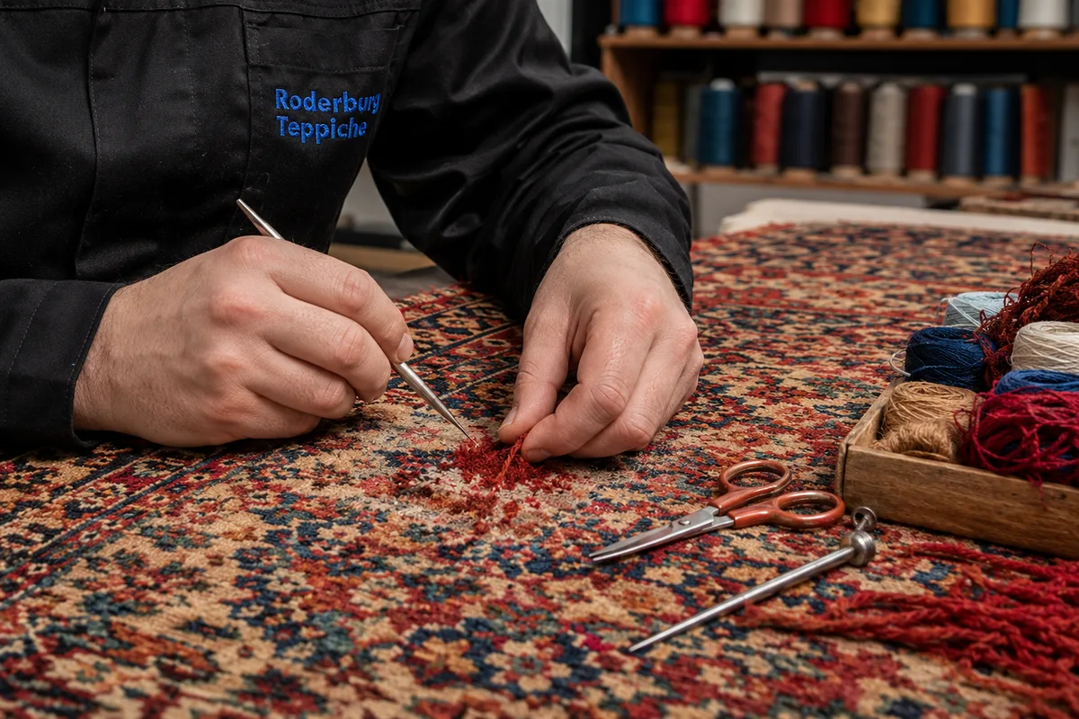Teppichreparatur Mönchengladbach bei Teppiche Roderburg in Mönchengladbach